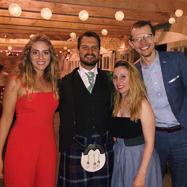 Gene and Chloe, you&rsquo;re a perfect pair! Thanks for letting this College Board crew join in on the ceilidh and boogie on the dance floor all night 🕺🏼So grateful to be part of your special day!