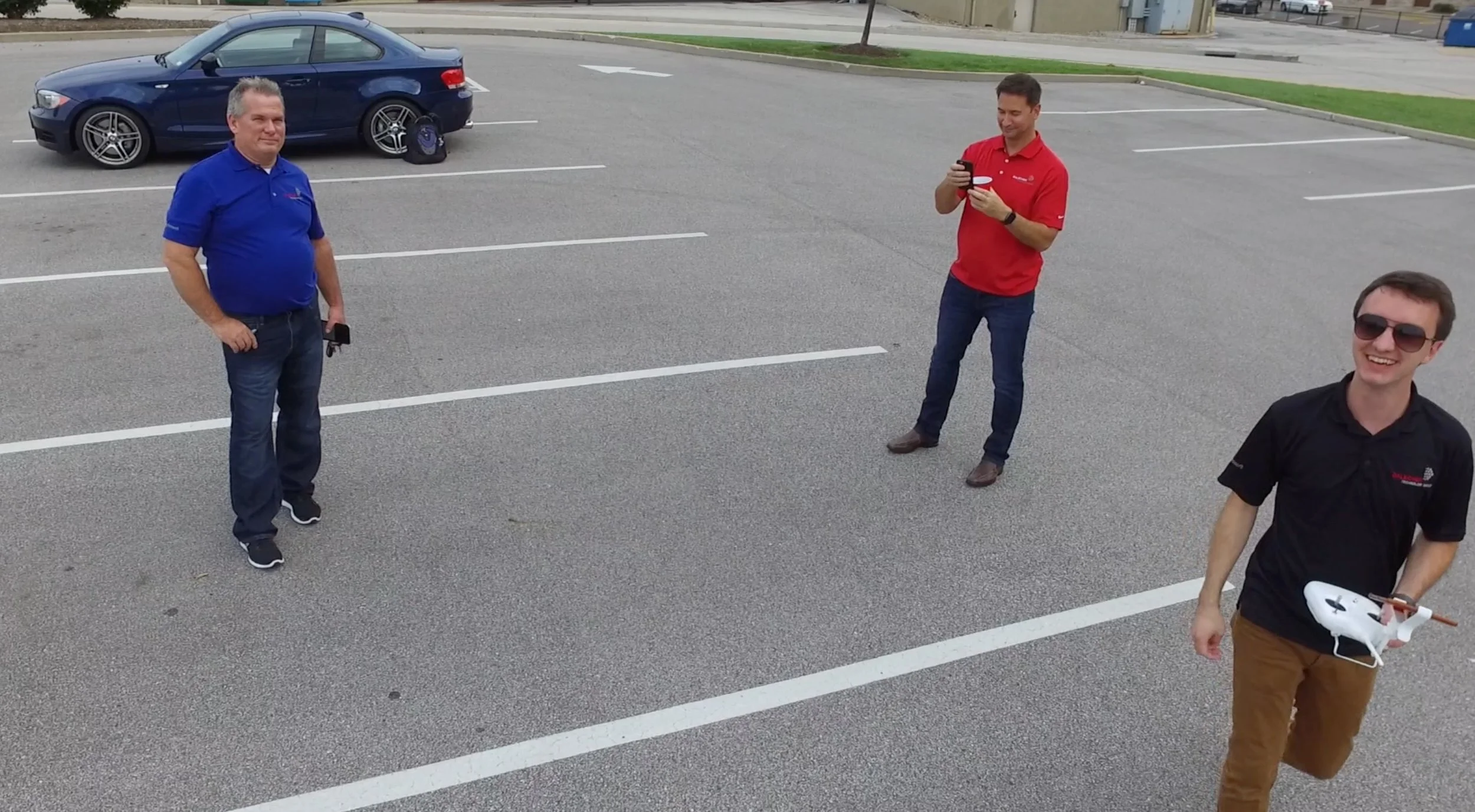 Rick flew the drone!