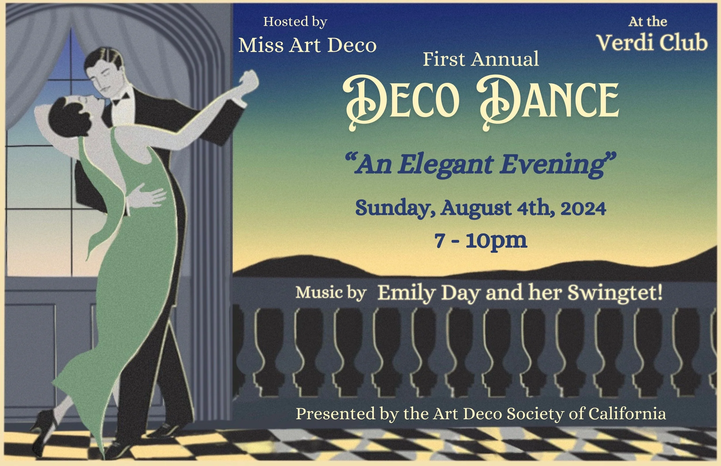 Deco Dance: An Elegant Evening