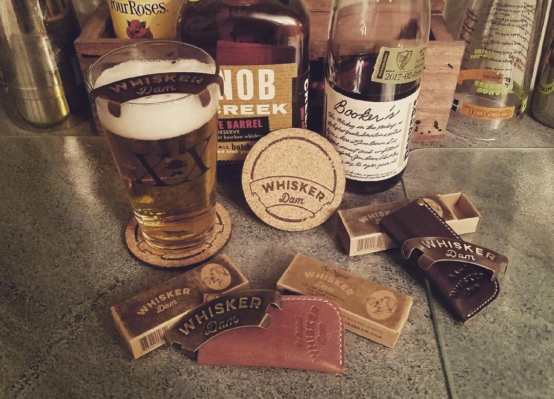 Premium collection. Whiskers and Whiskey. #drinks #whiskerdam #libations #beard #mustache #giftideas #forhim