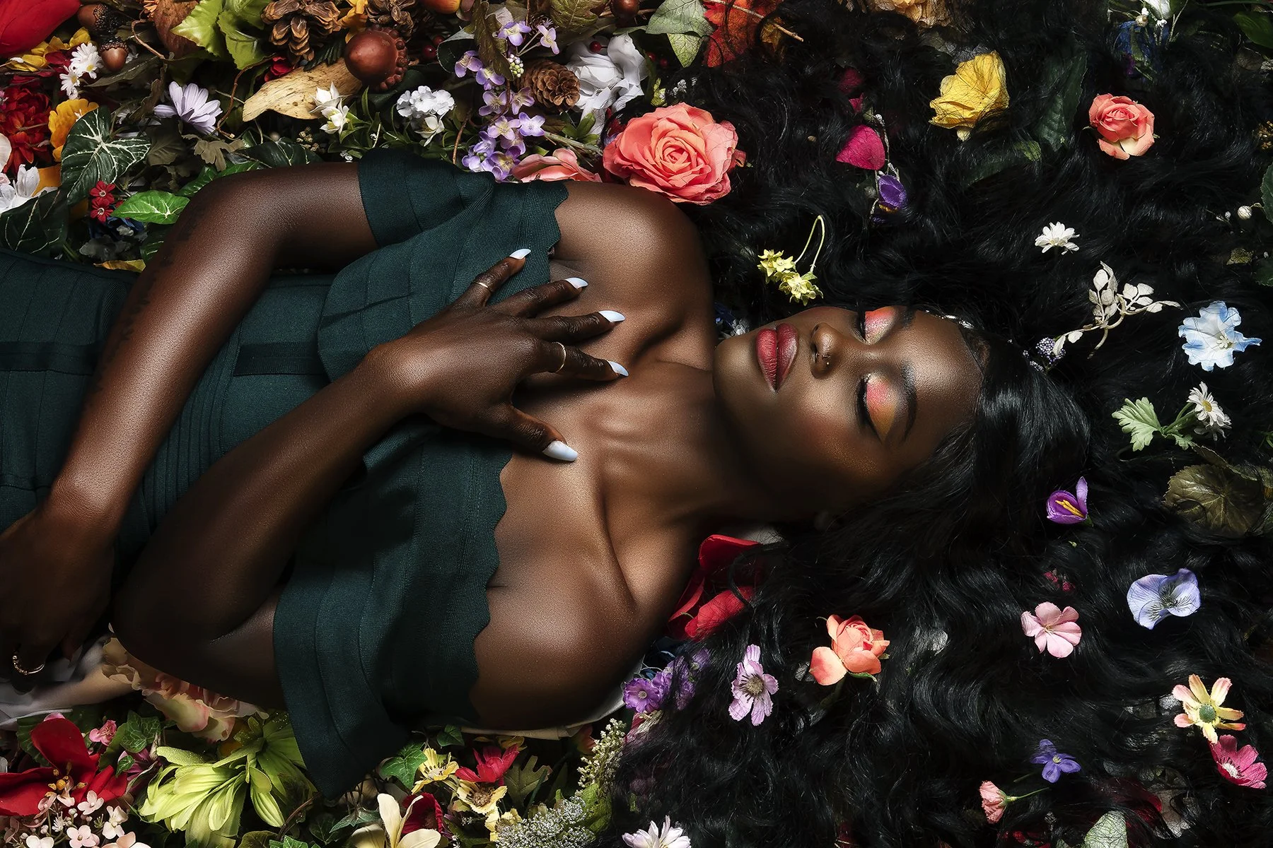  Greg Hollar Projects Photography Tanvi Asher Style  Brittnay Lane Hair Model, Kaji  As seen in 585 Magazine Spring 2022 