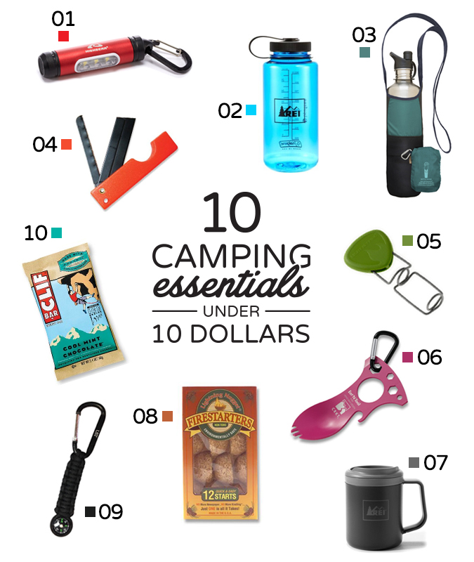 10 Camping Essentials Under $10 — Hikeology