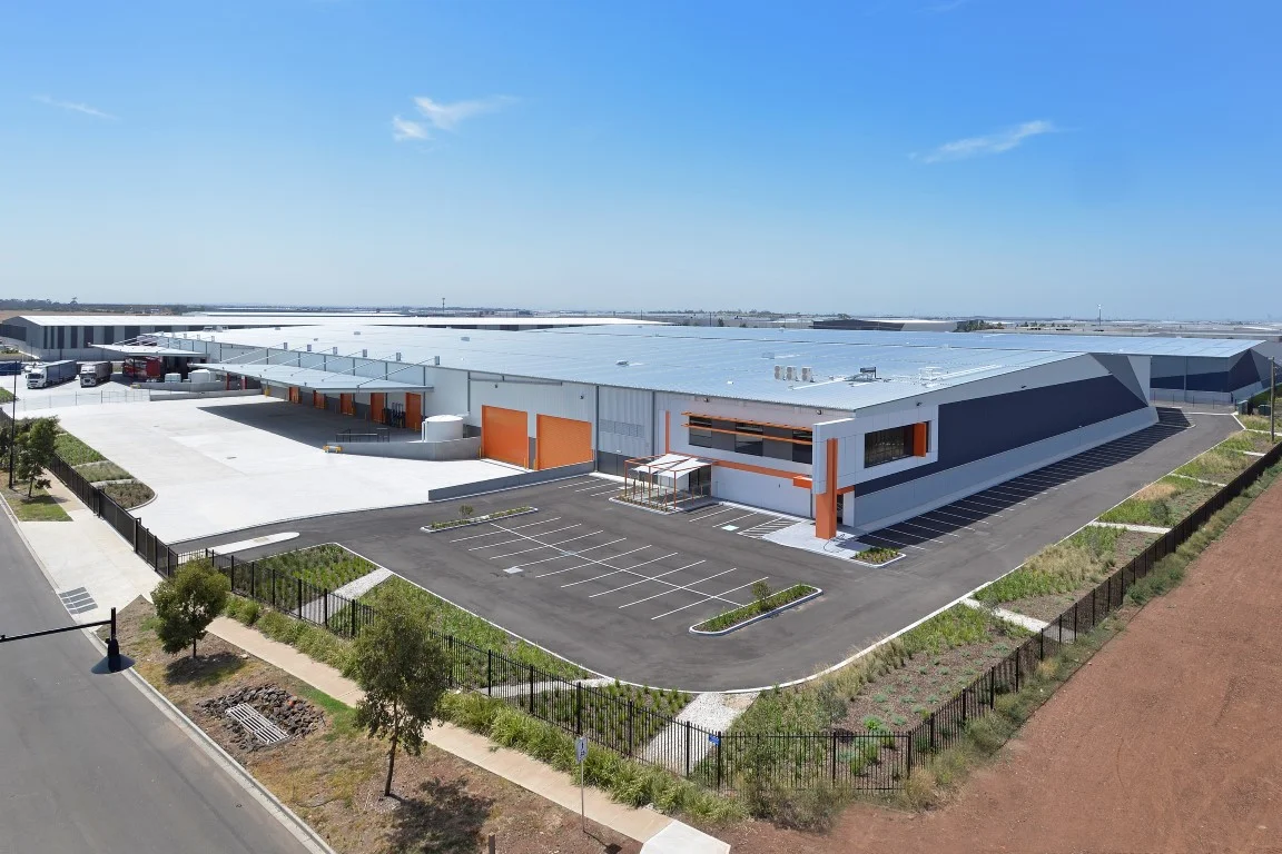 Fastline &amp; Spec Warehouses  Derrimut, VIC  46,000m2 Client: Australand