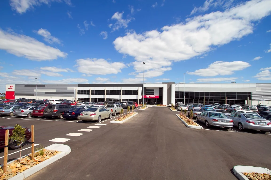 Salmat Manufacturing &amp; Logistics Facility  Ravenhall, VIC  22,000m2   Client: Pellicano Builders