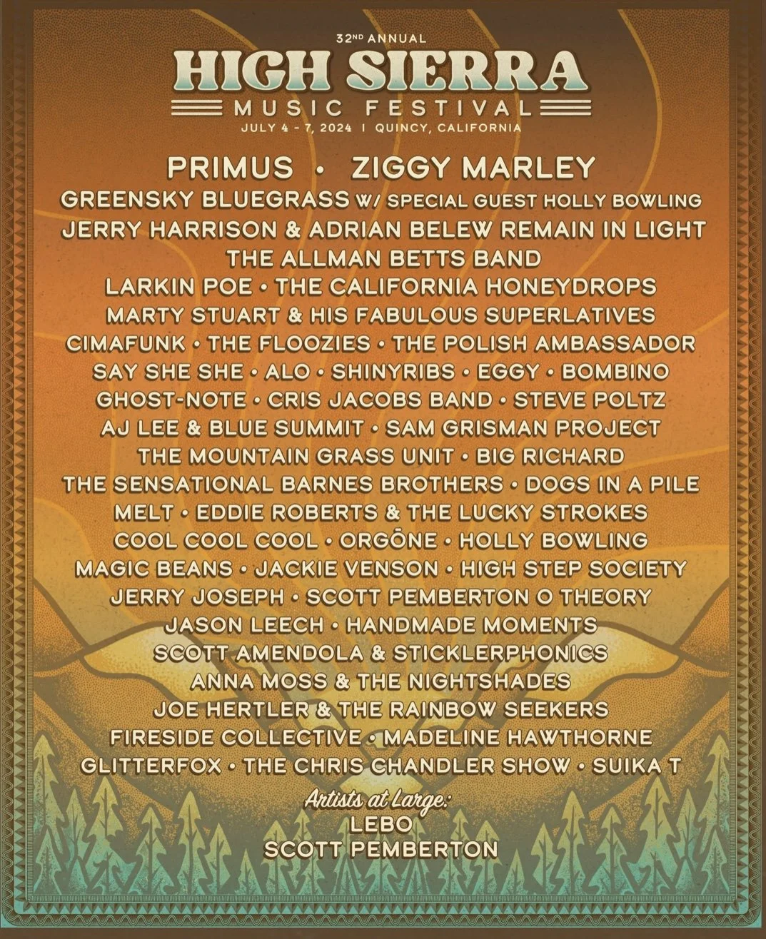High Sierra Music festival