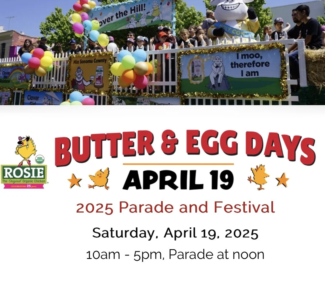 Petaluma butter and eggs