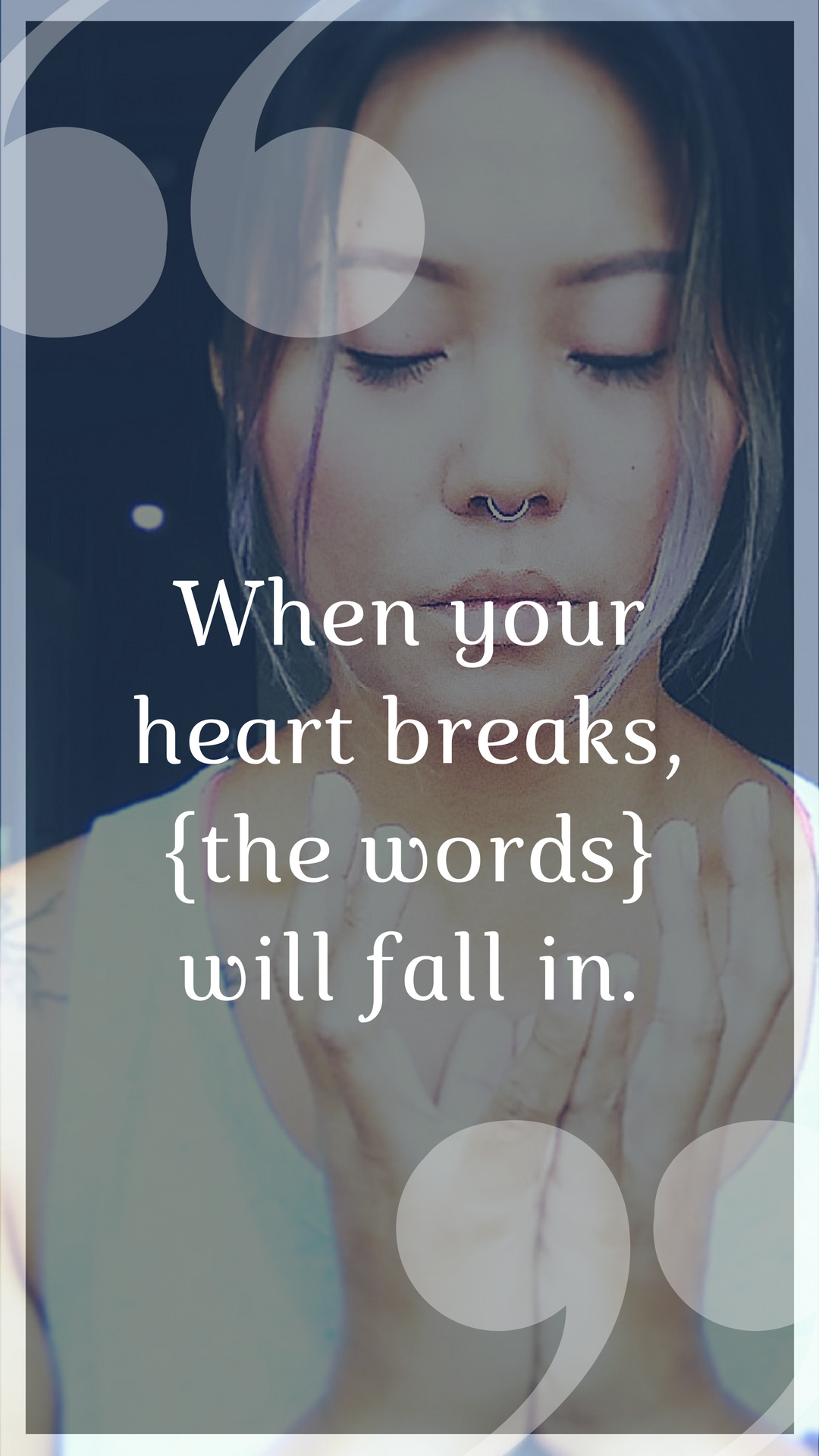 Breaking hearts (open!) this spring and summer, 2018!