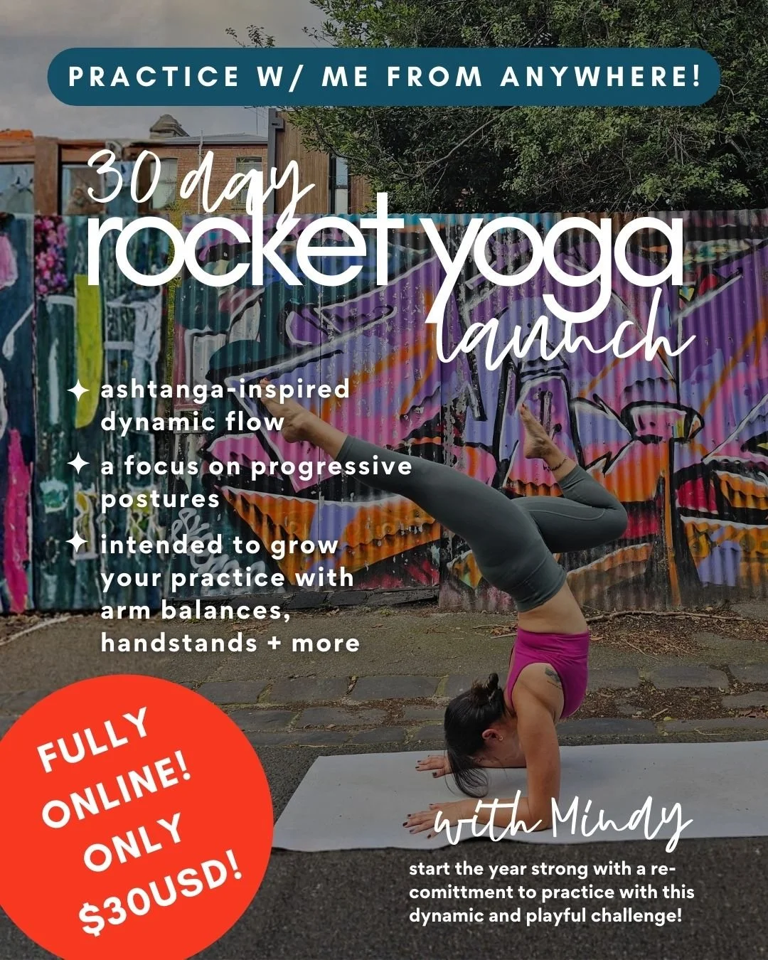 (Online) Restorative Rocket Yoga