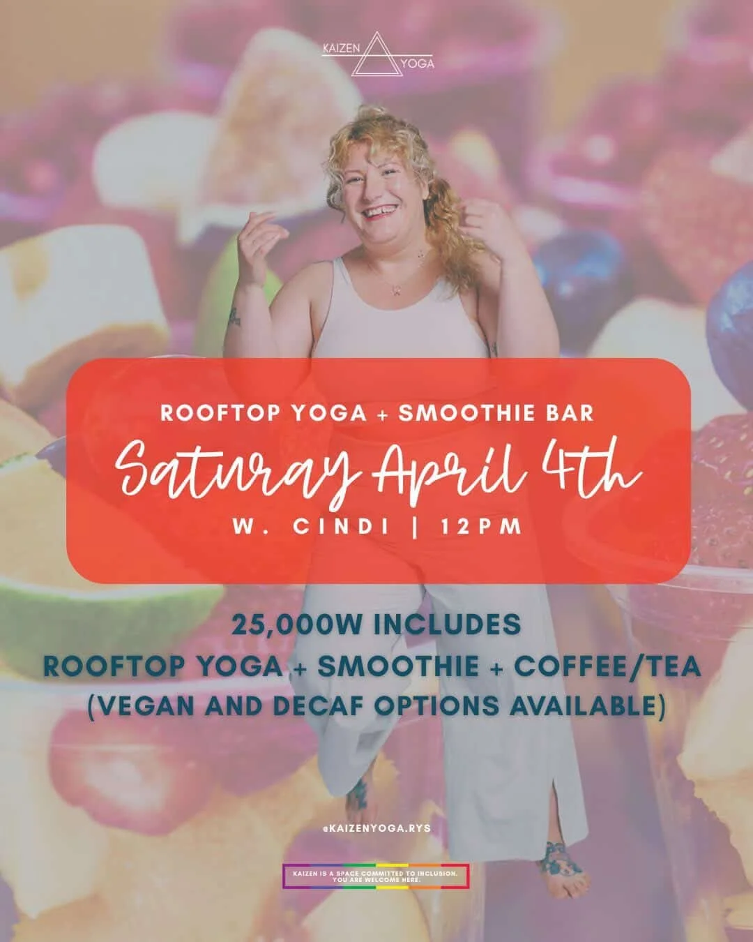 Rooftop Yoga + Smoothie Bar