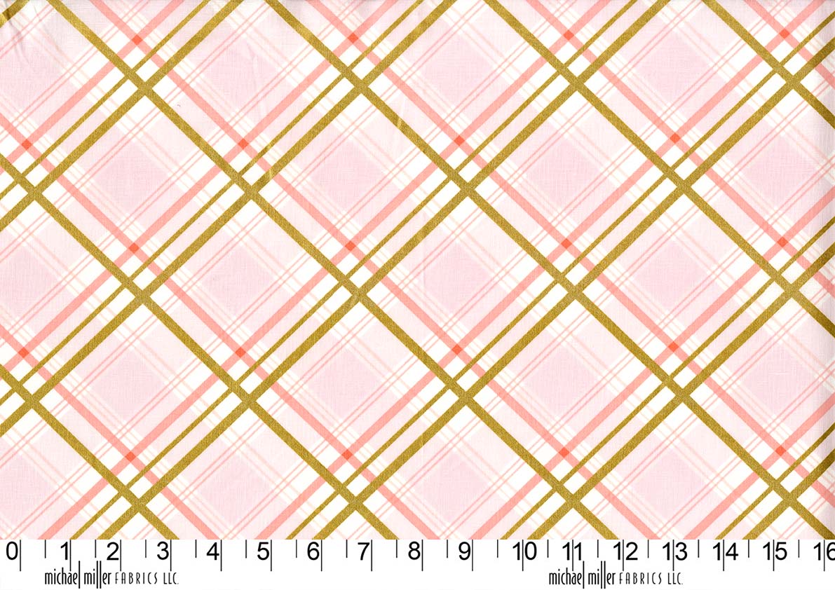 Bow Tie Plaid in Cameo