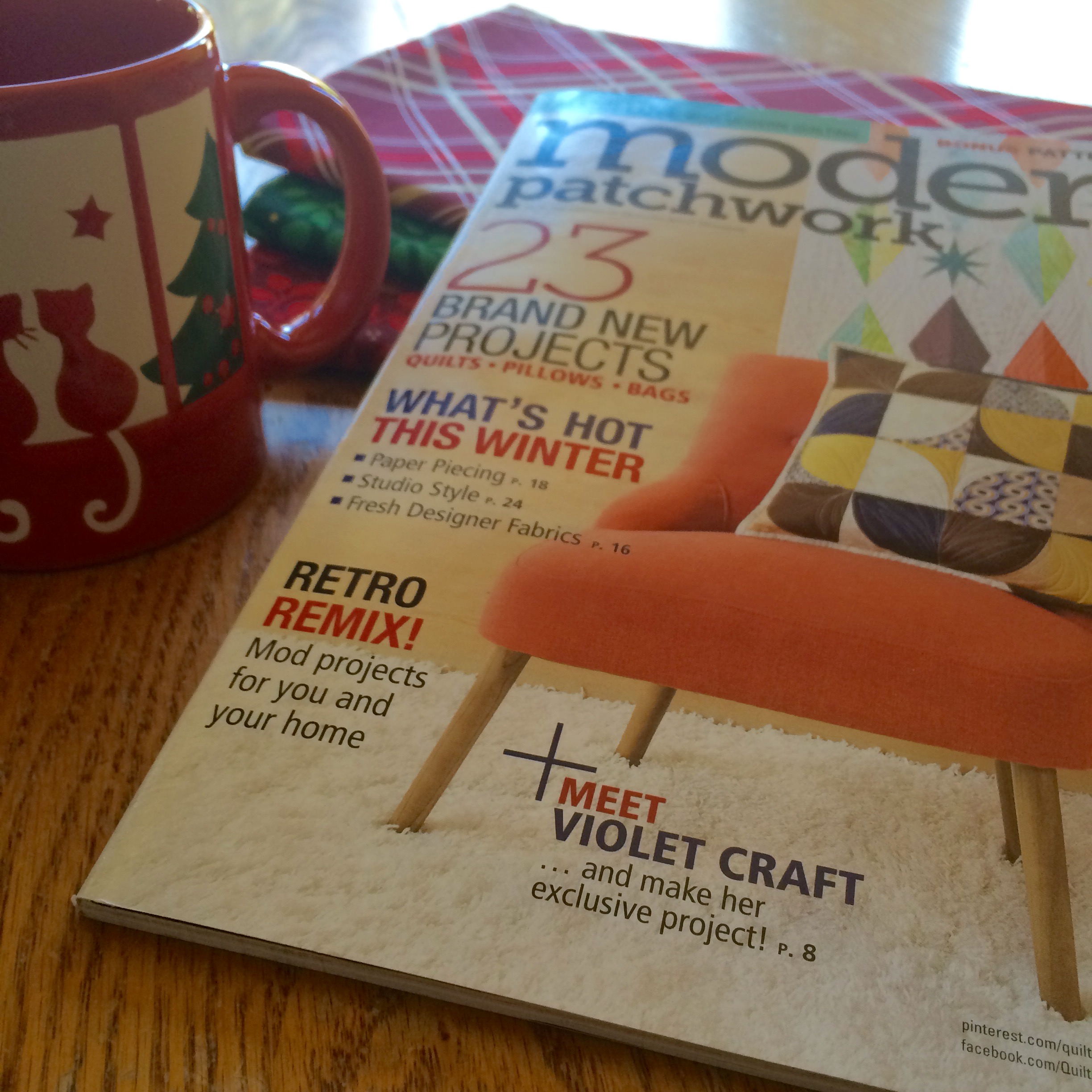 Modern Patchwork And The Cardinal Violet Craft