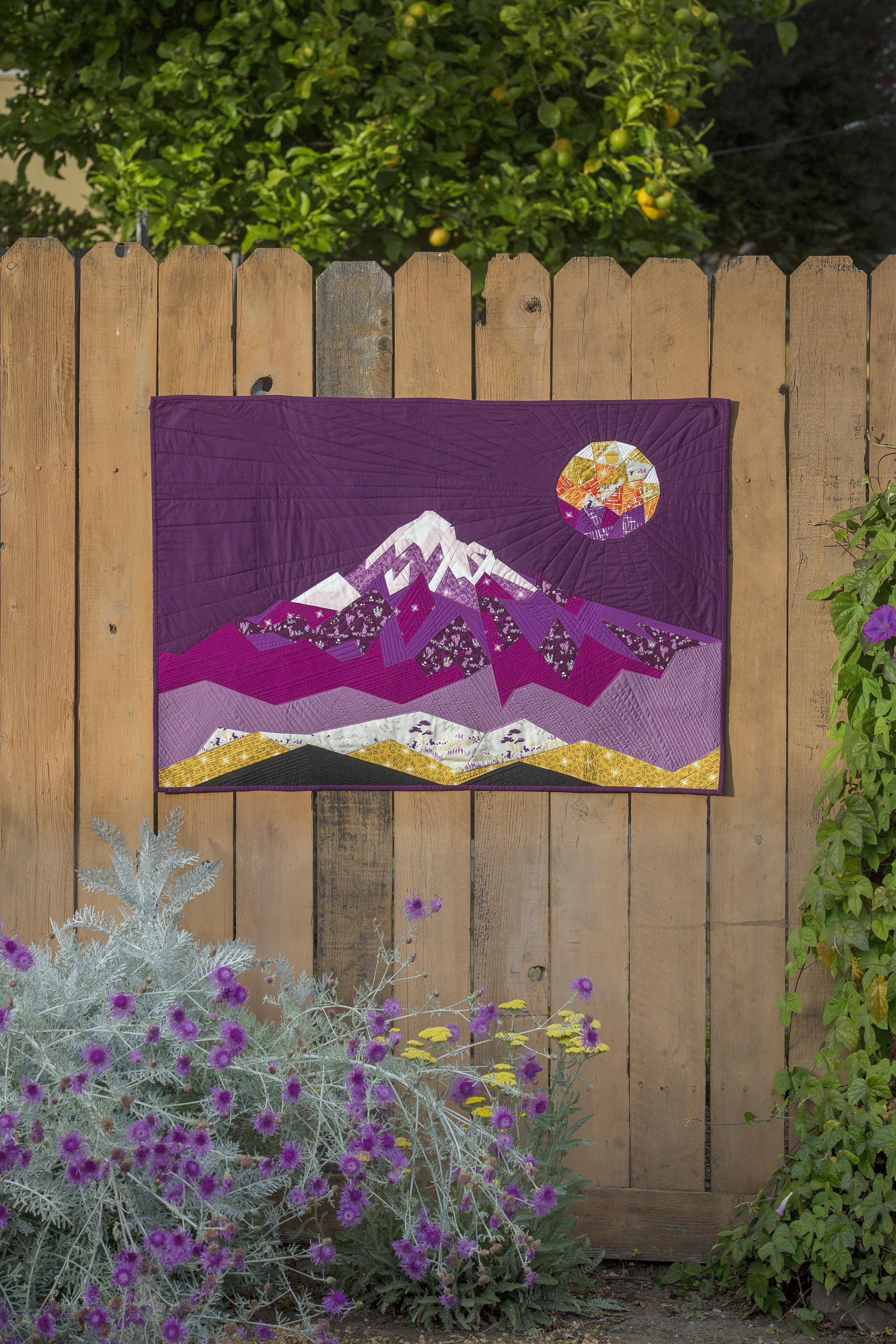 Violet Craft Elevated Abstractions Mt Hood QltPtrn