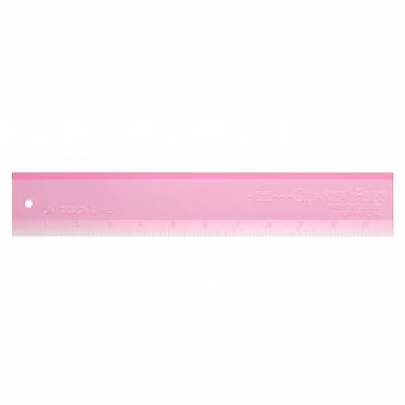 Add-A-Quarter Plus Ruler 12 Pink — Violet Craft