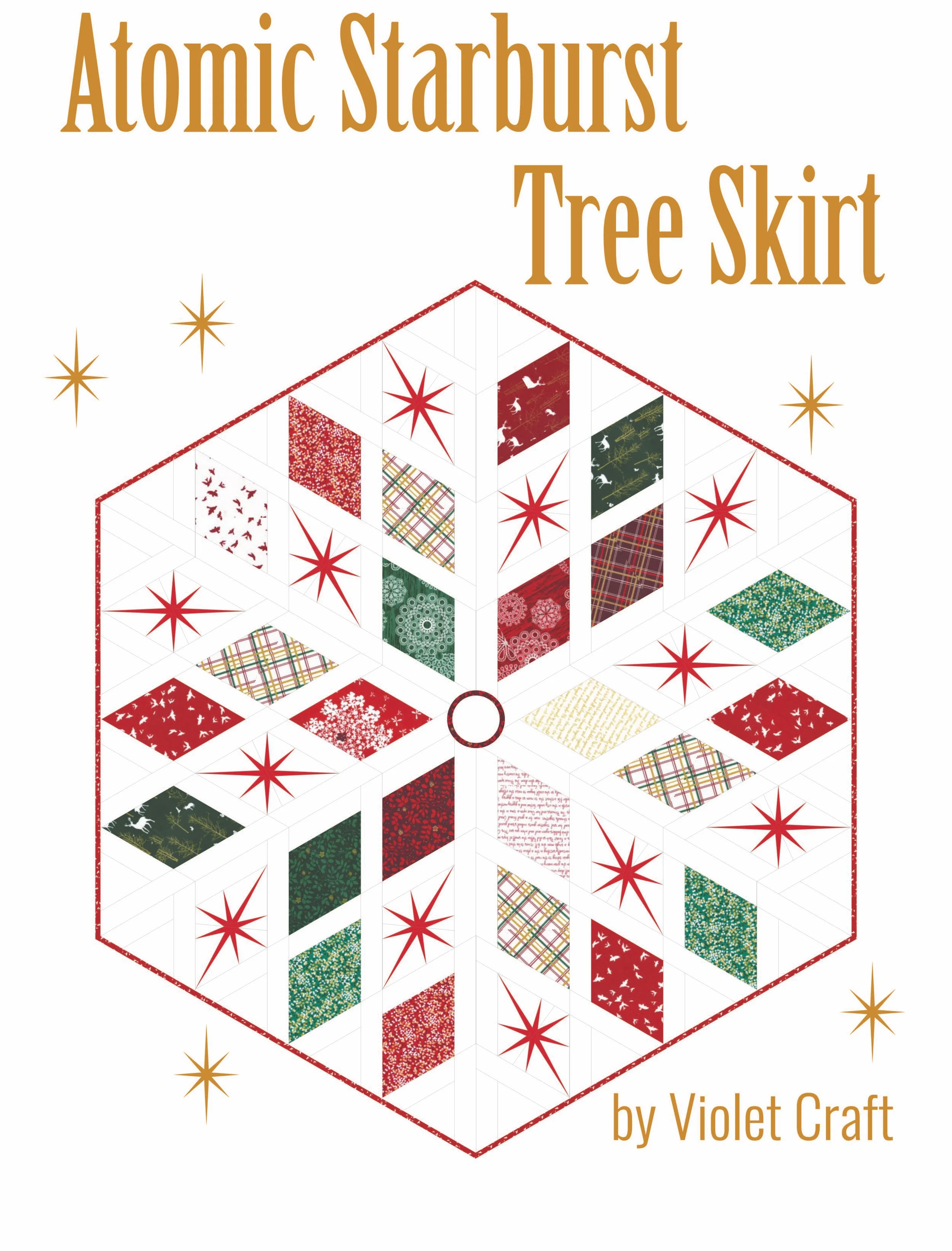 Atomic Starburst Tree Skirt