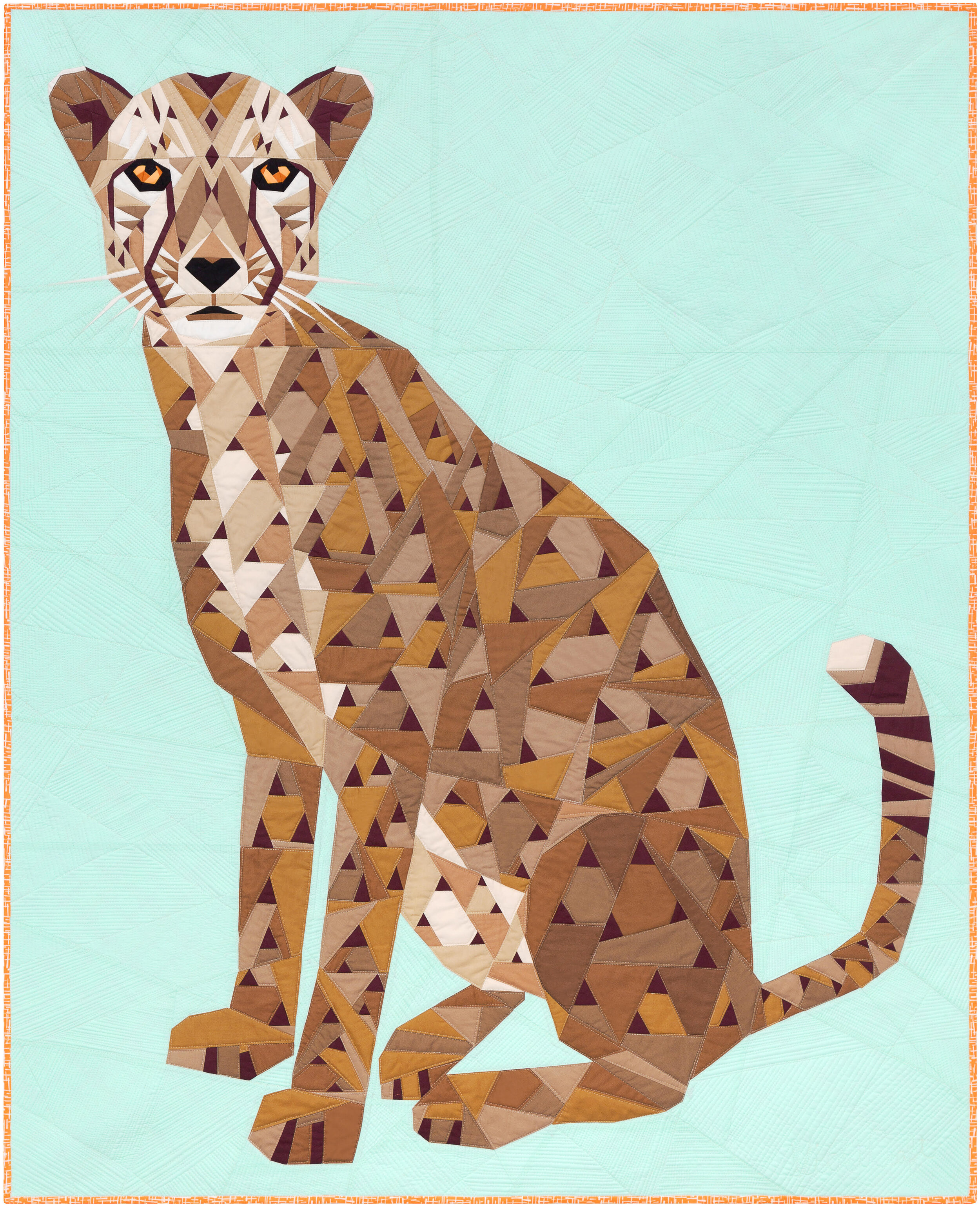 Cheetah Abstractions — Violet Craft