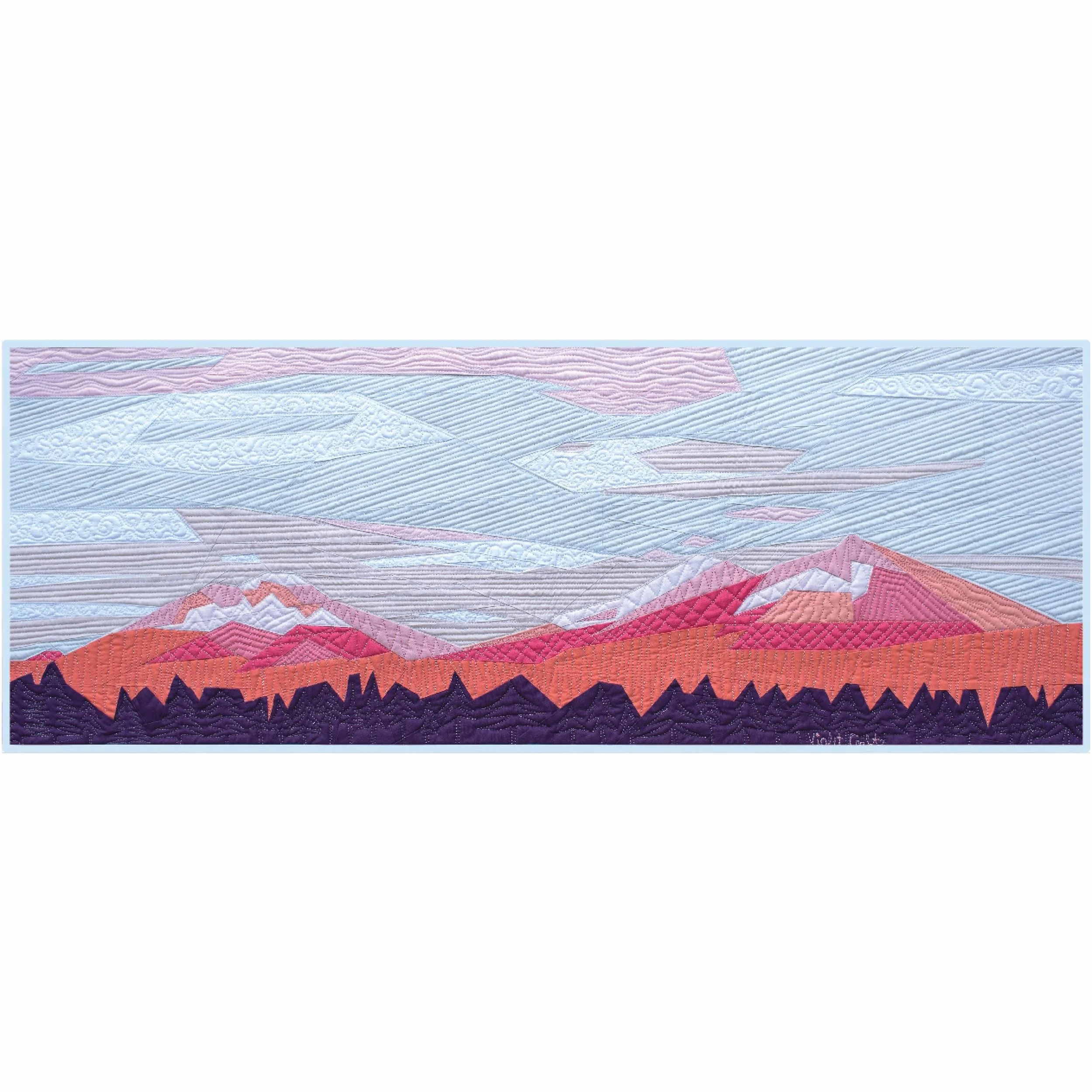 The Elevated Abstractions: Three Sisters KIT: Pink Skies Colorway