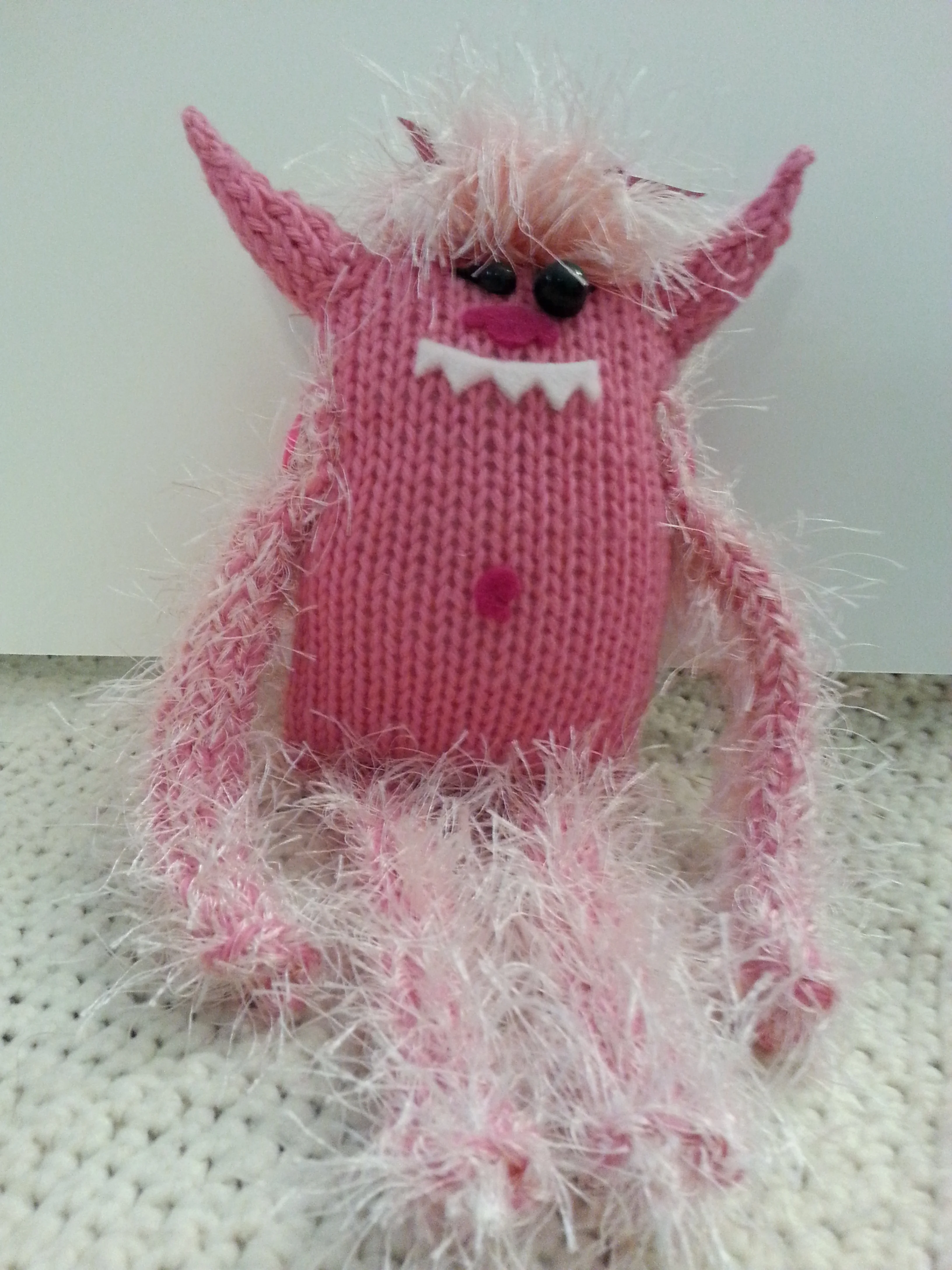 Knitted Female Bigfoot Monster