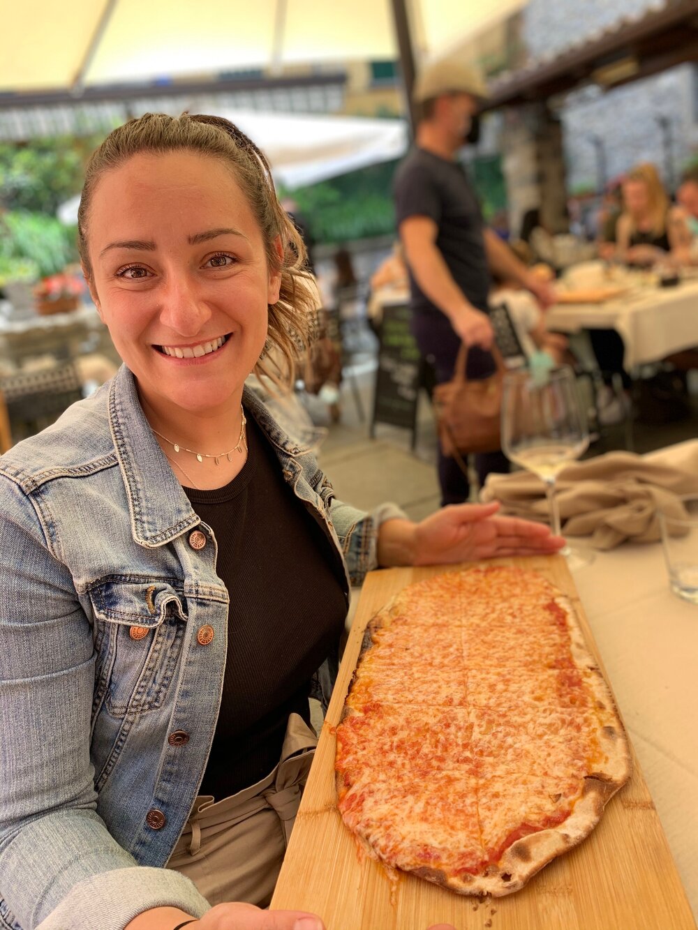 Pizza in Bellagio 