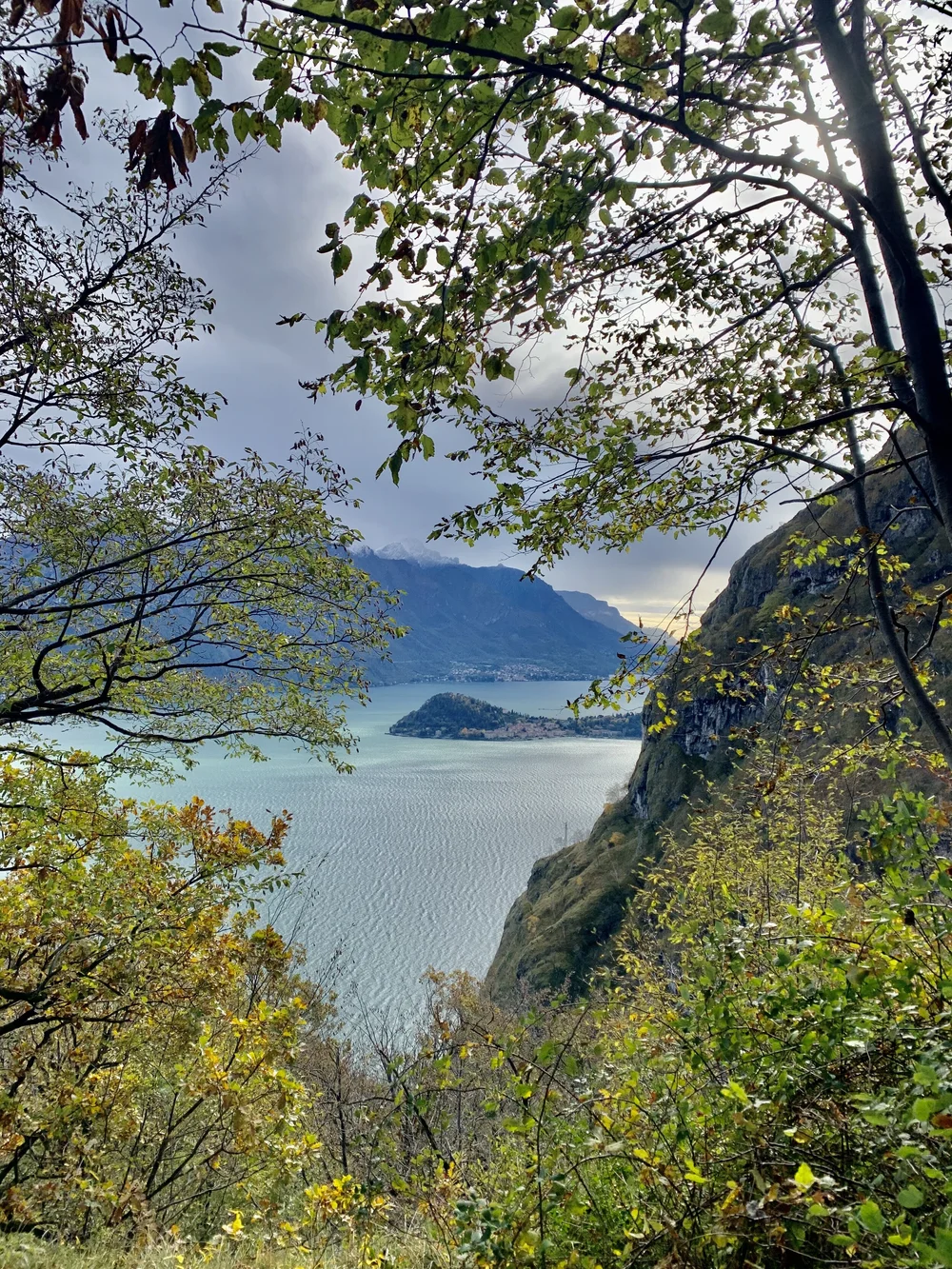 Unexpected view over Bellagio