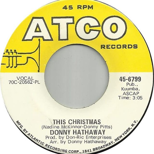 And there can be only one! #DonnyHathaway #ponrepeat #thischristmas #acceptnoimitations