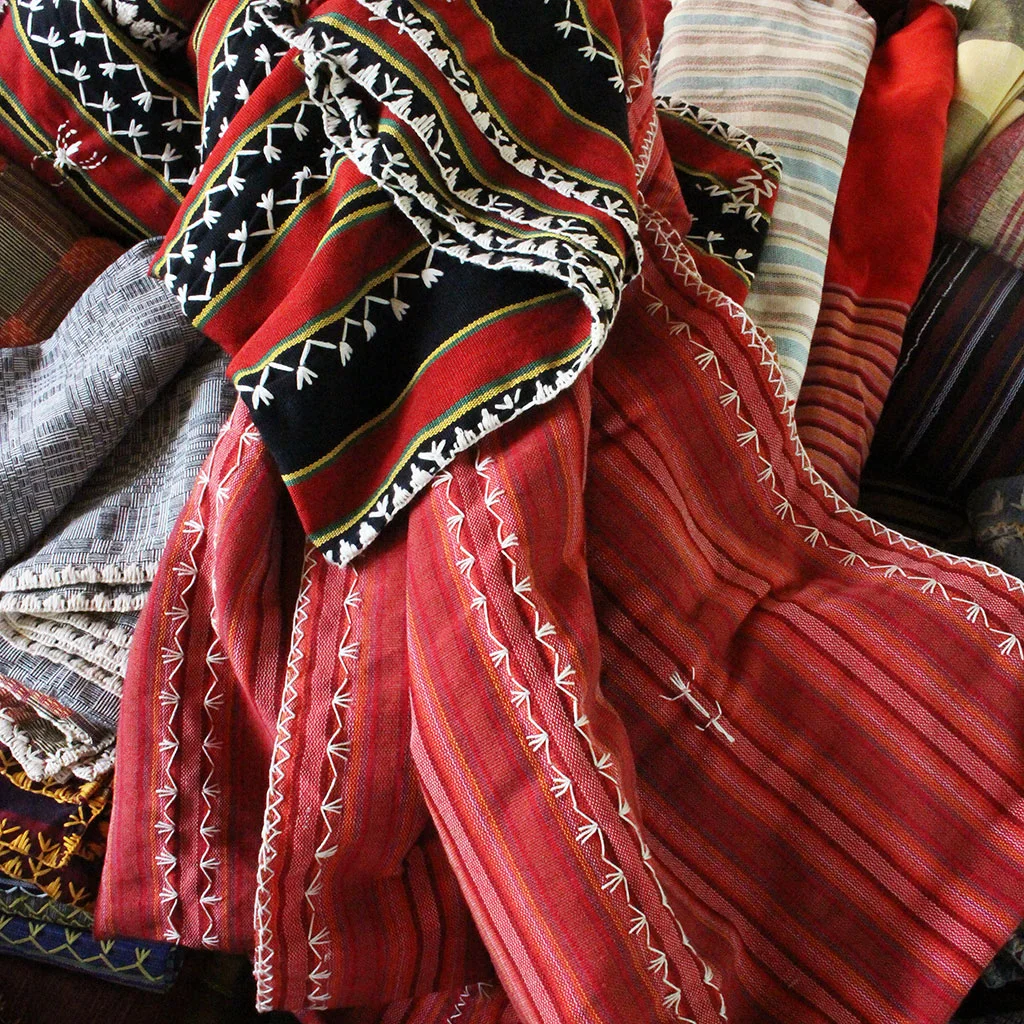 Hand-made textiles made only of Philippine cotton by the Itneg tribe.