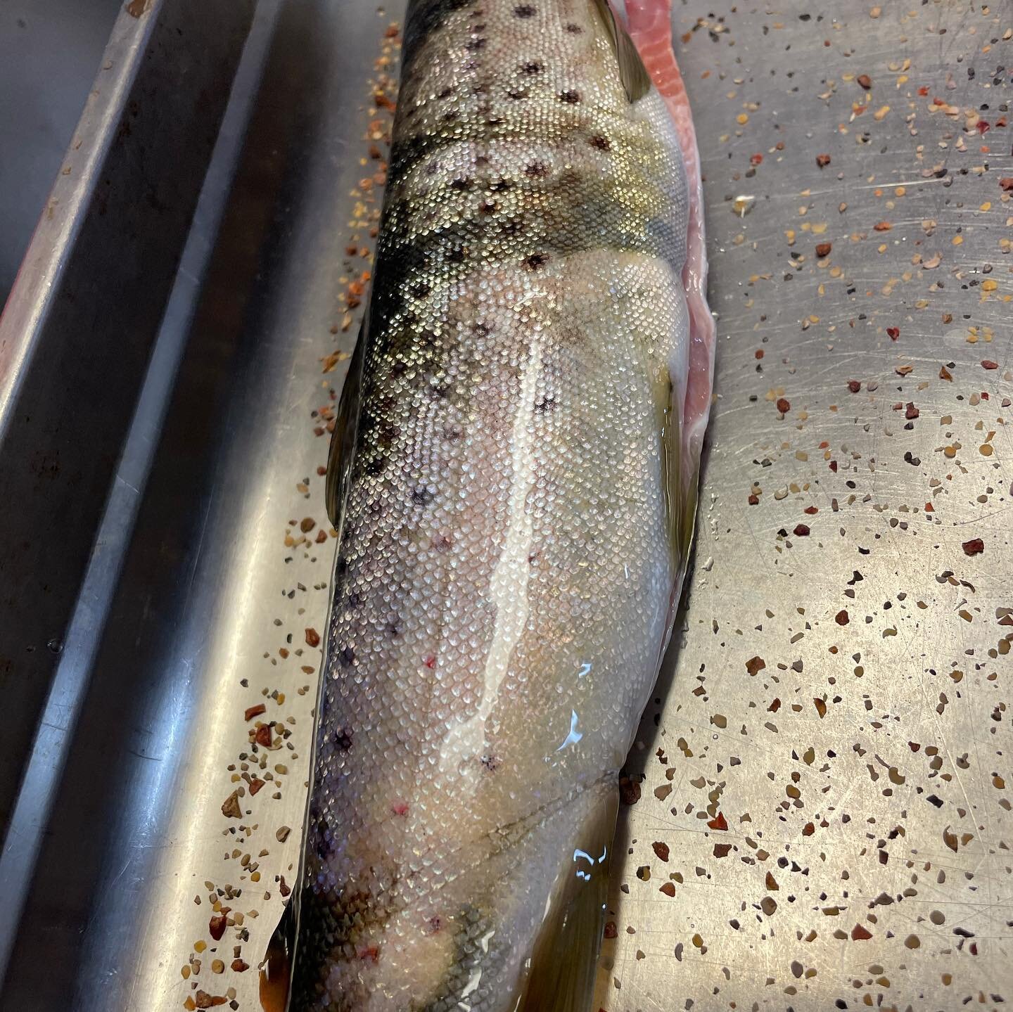 Heldige oss som fekk holde hus til et trivelig selskap i helga. P&aring; menyen stutteeist mat: Fjellaure fr&aring; Breisj&oslash;en, Elgsteik fr&aring; Gausdal, salat fr&aring; Aukrust og r&oslash;mme fr&aring; Avdem😊#rutenfjellstue #matrutegudbran