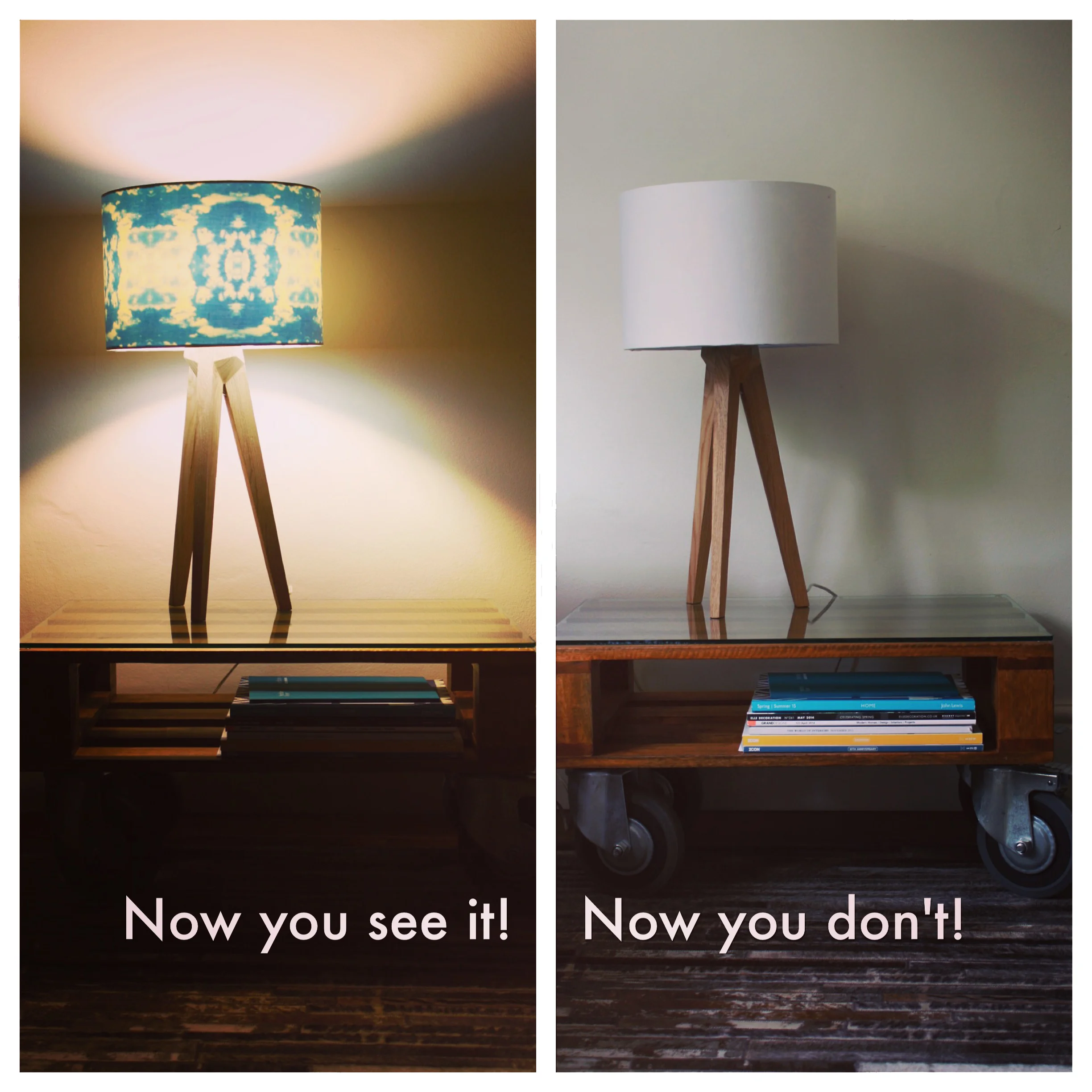 Inside Out Cloud Rococo Lampshade Identity Papers