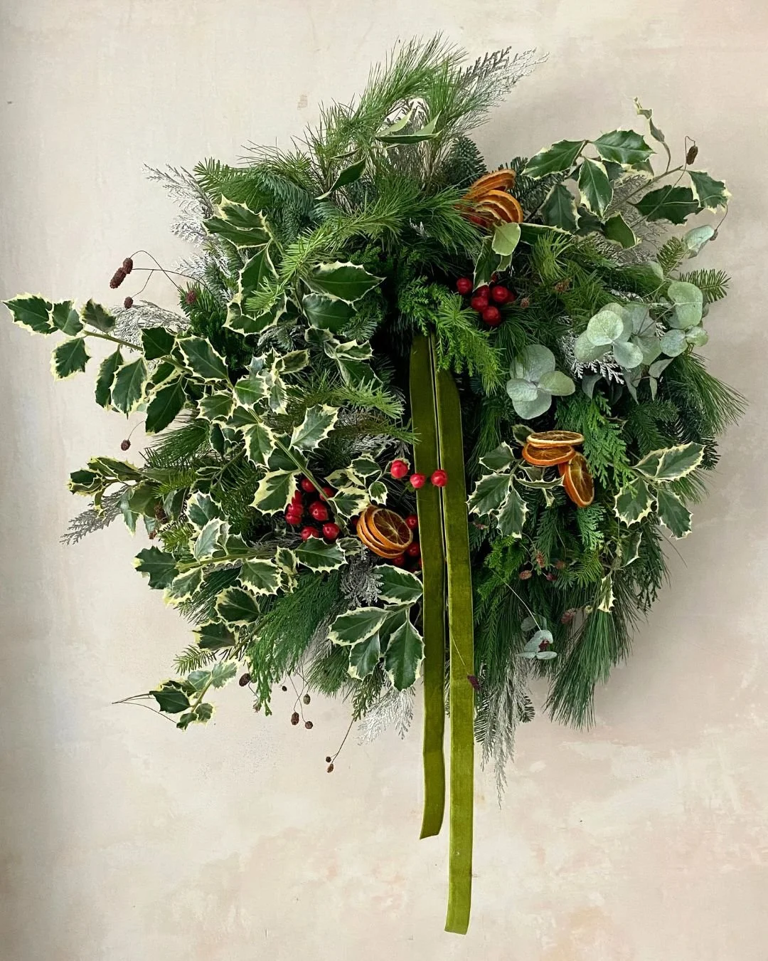 Christmas Luxe- Red and Orange