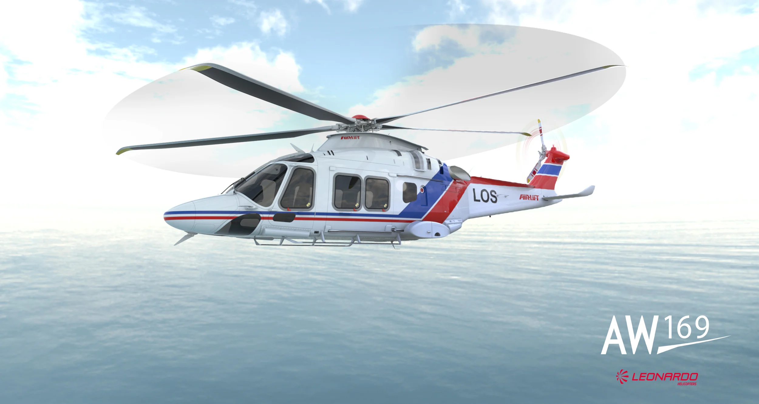 Airlift AS will add 3 AW169 to its fleet.