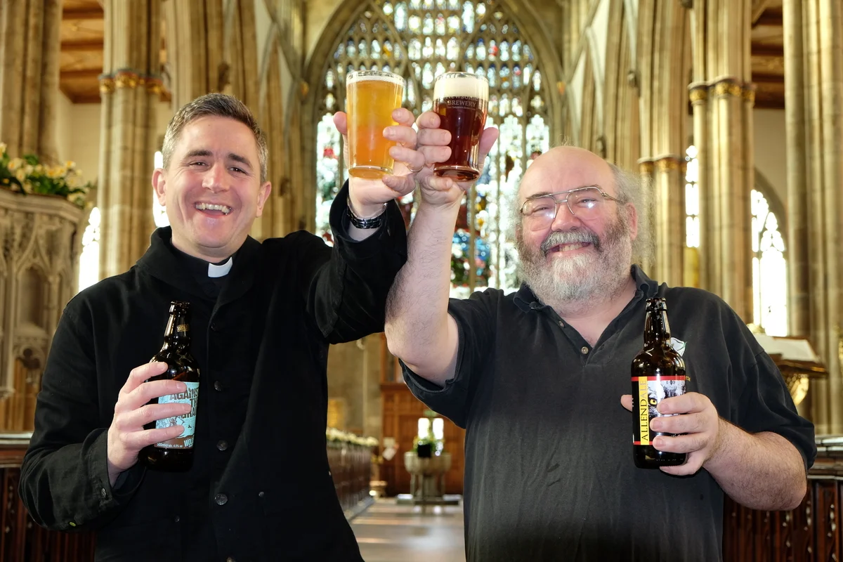 Real ale fans urged "Raise a Glass" to transformation of Holy Trinity