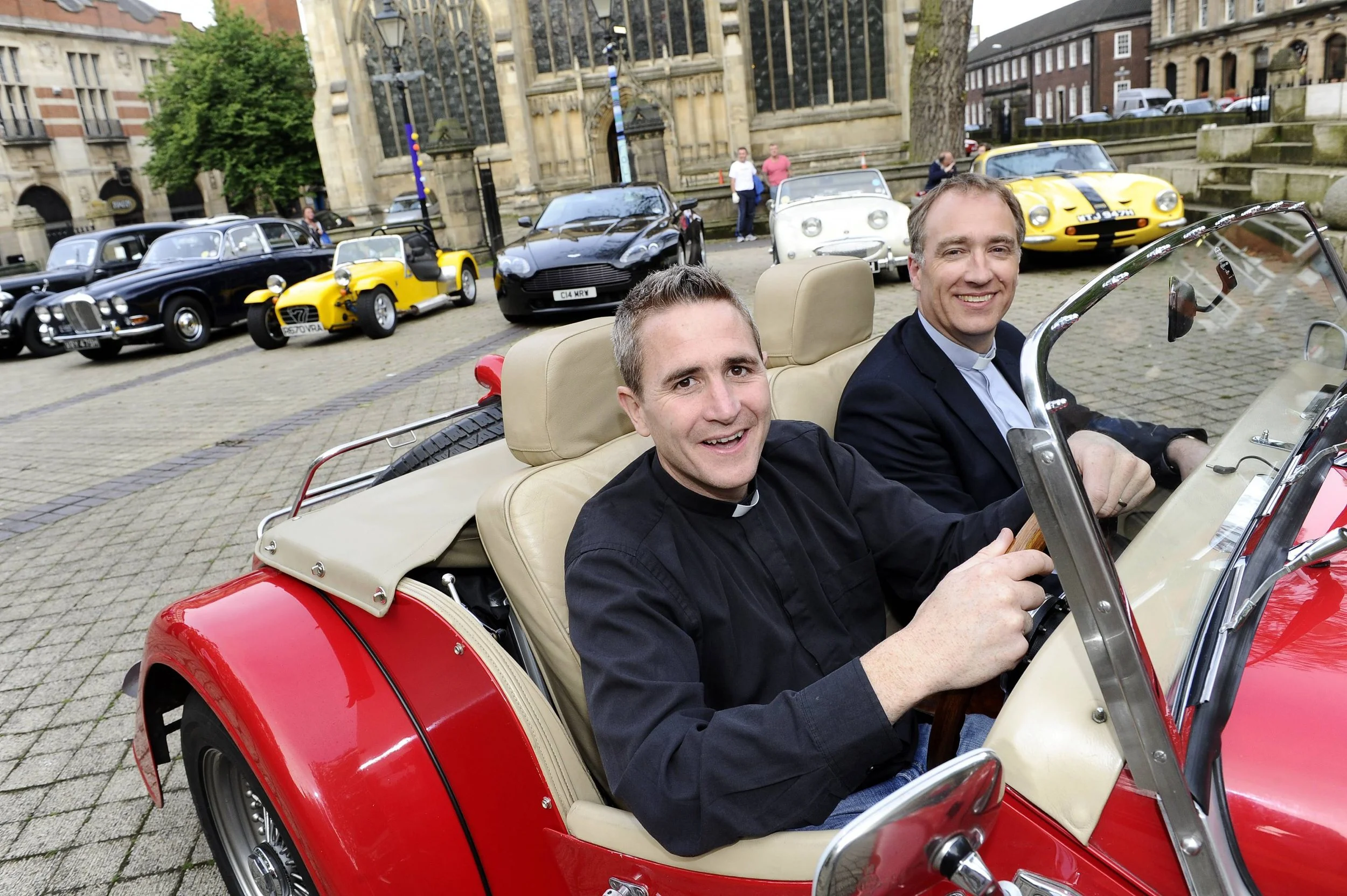 HOLY TRINITY CHURCH HOSTS CAR EXTRAVAGANZA