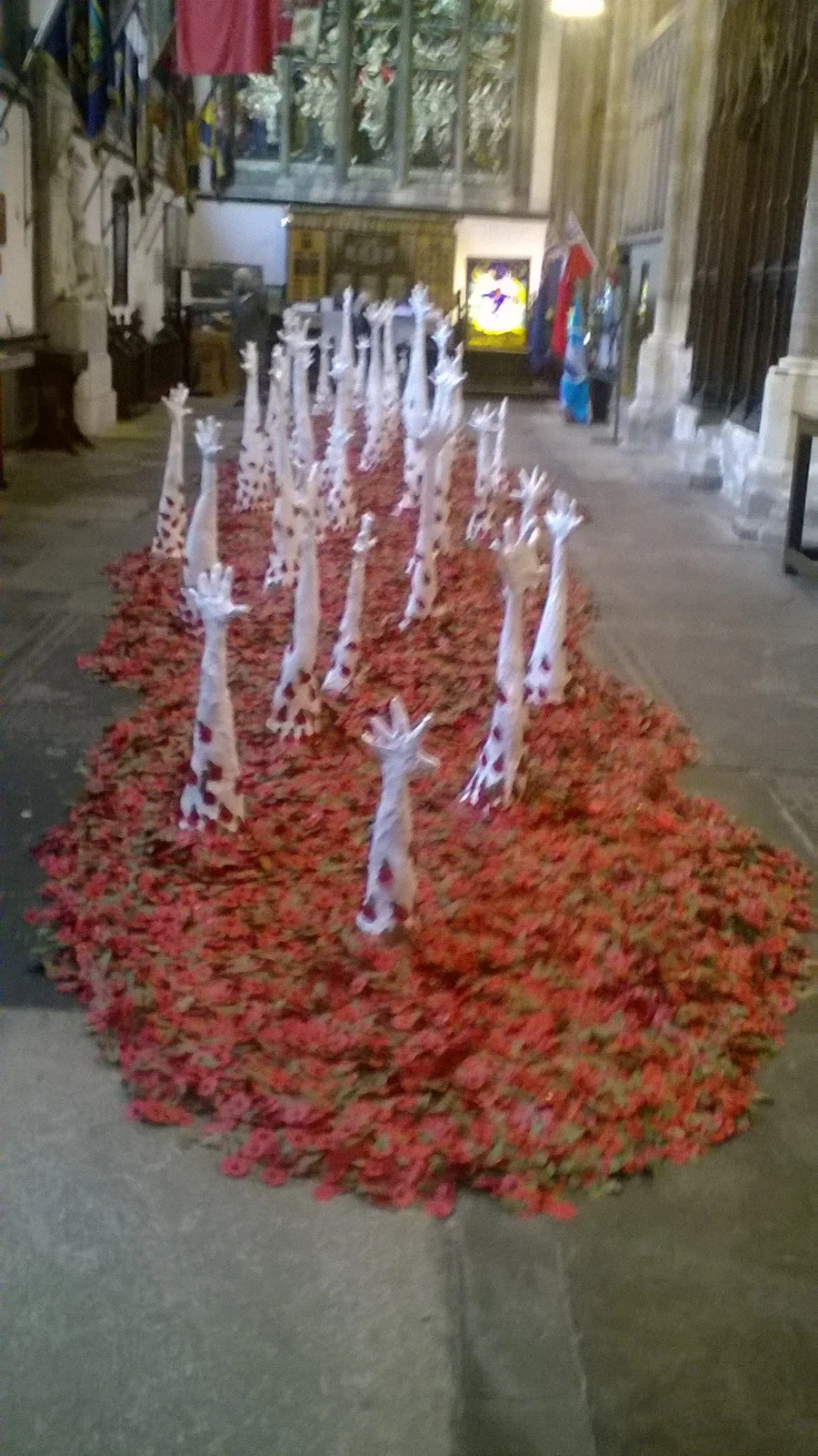 Lost at Sea - Poppy Installation 2015
