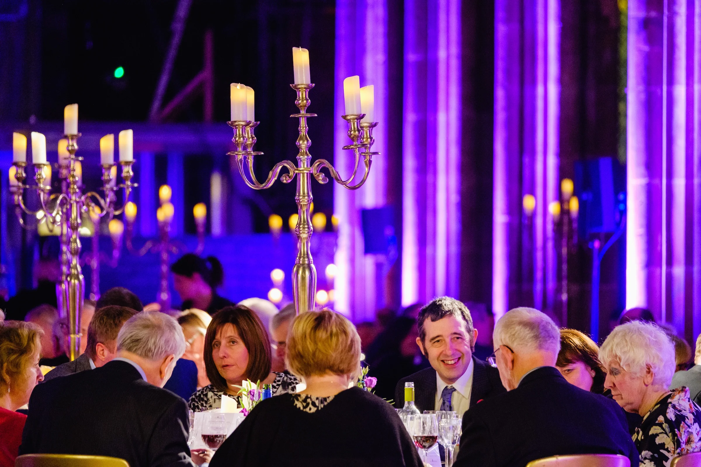 Specially-invited guests enjoyed dinner and entertainment in the magnificent setting of Hull Minster.