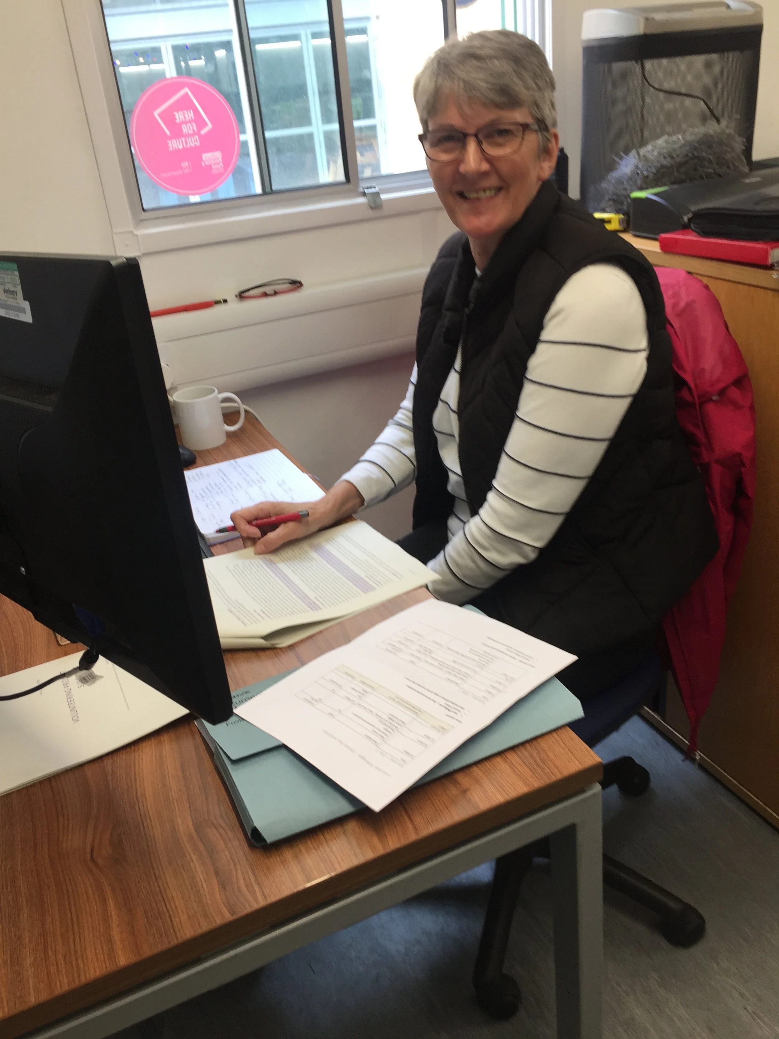 Meet Shirley our newly appointed Volunteering Manager