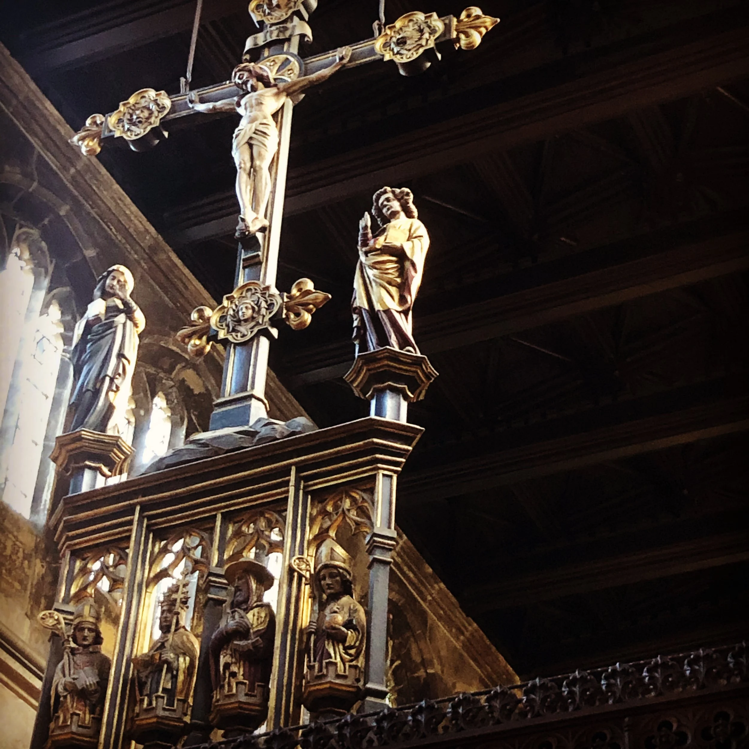 Rood screen, St Mary's Lowgate