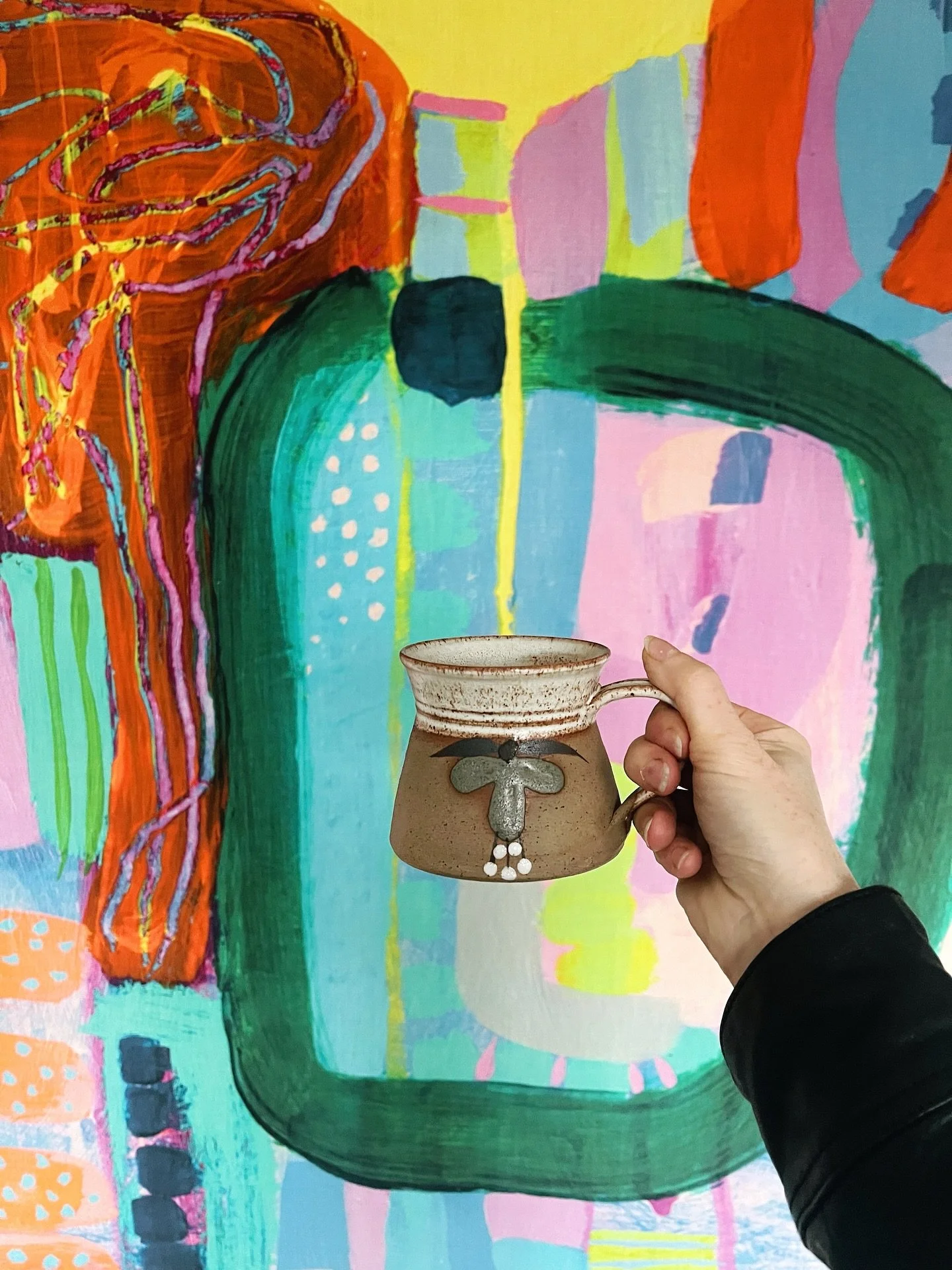 Morning!

#abstractart #wallart #textileart #so_klara #coffeetıme  #expressiveabstract #morningvibe