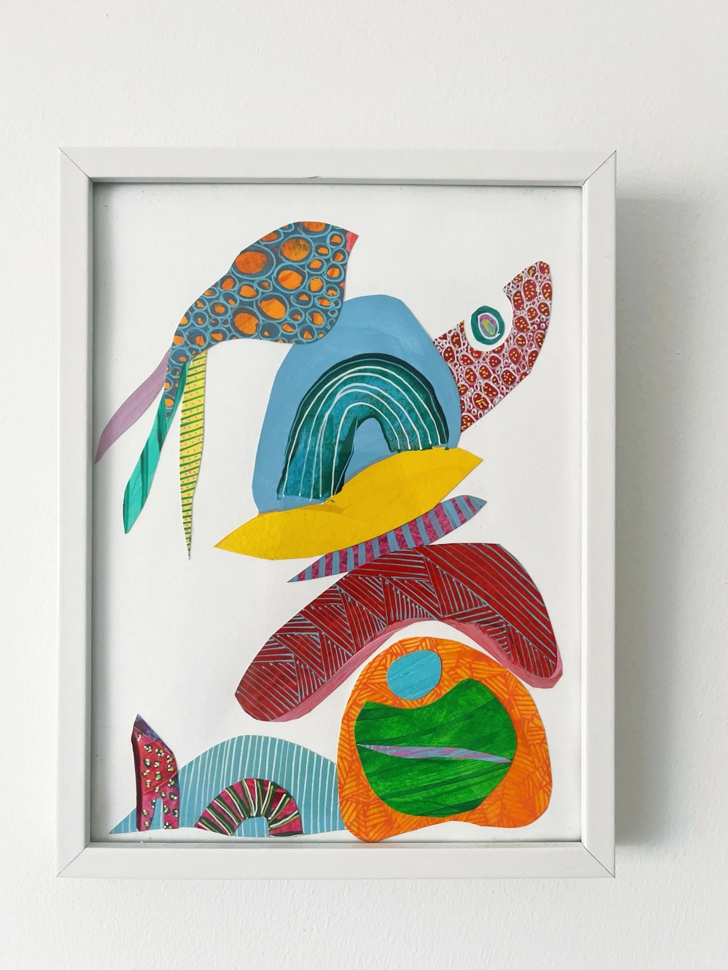 And back to my lovely collages. 
I got a bit too optimistic about the sunshine the other day as it&rsquo;s been raining cats and dogs since I posted it. 
Look, I can endlessly complain about the weather but after all, it&rsquo;s February and I&rsquo;