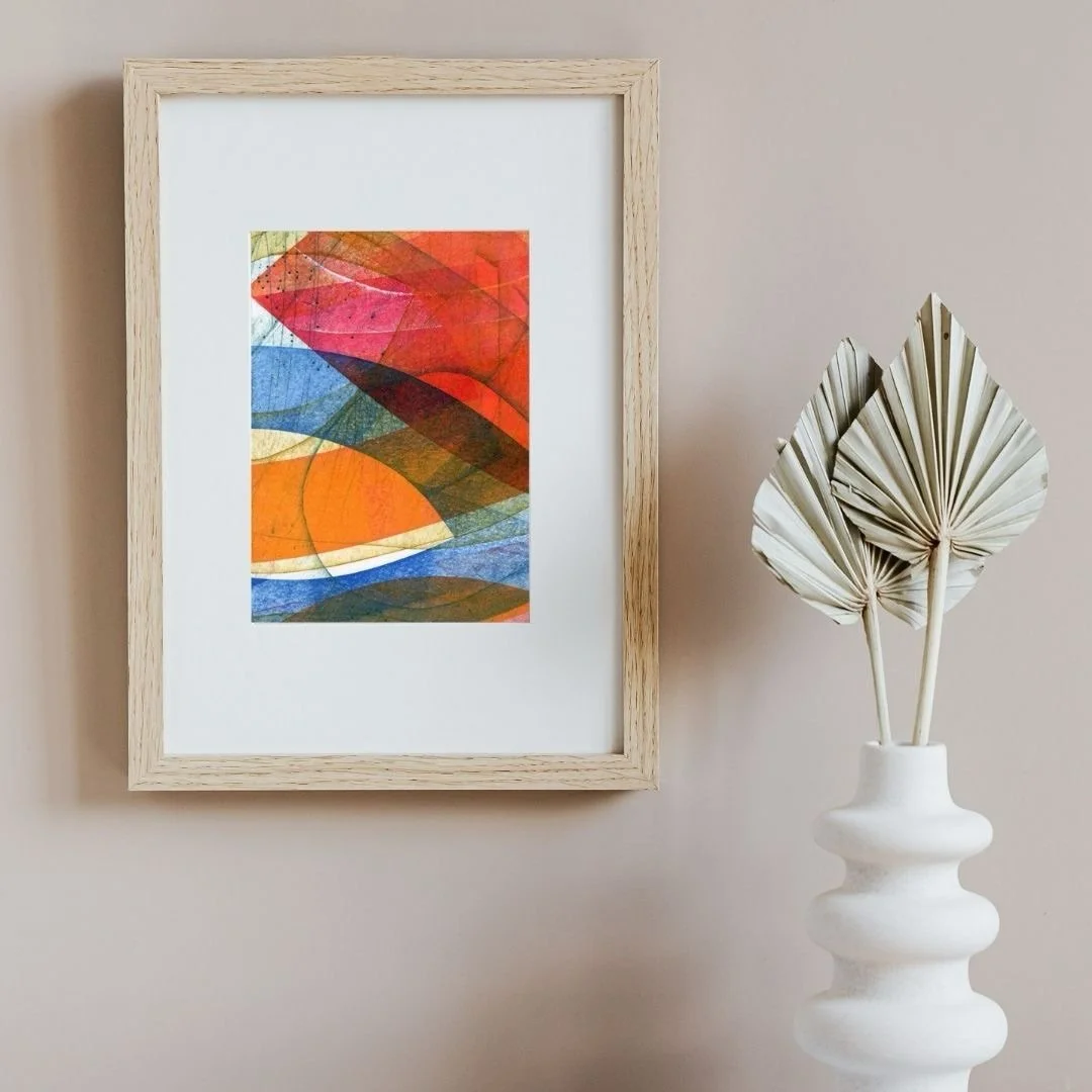 &ldquo; LAST SUMMER &rdquo; Monoprint

#printmakingart #modernwallart #handpulledprint #printmakingartist #texturedprint