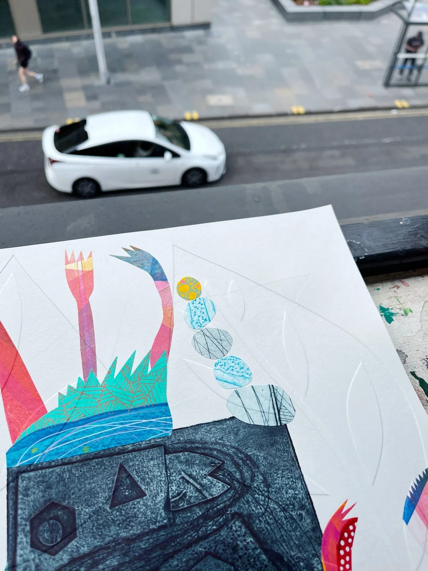 From the studio 

#fineartpractice #printmaking #contemporaryprintmaking #journeythroughcolour #artcommissions