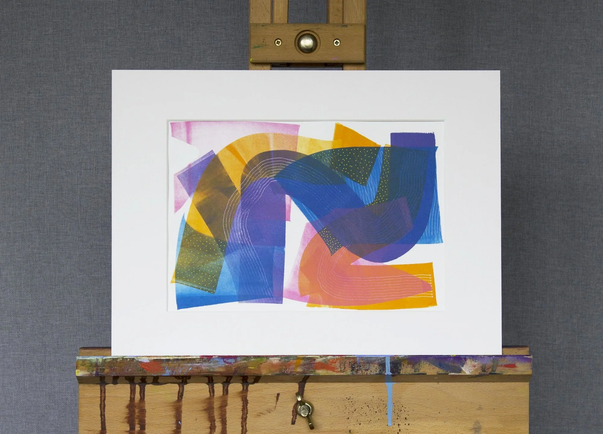 I FEEL YOU Mono Print