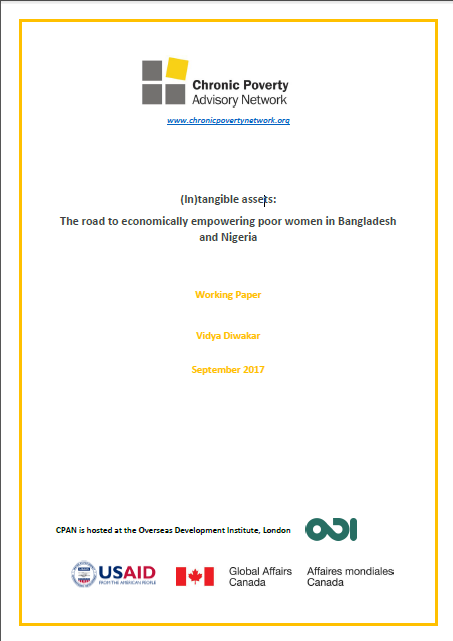 (In)tangible assets: The road to economically empowering poor women in Bangladesh and Nigeria