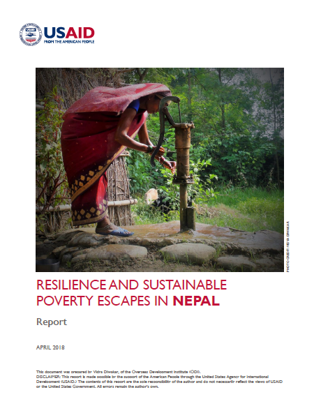 RESILIENCE AND SUSTAINABLE POVERTY ESCAPES IN NEPAL - National Report 