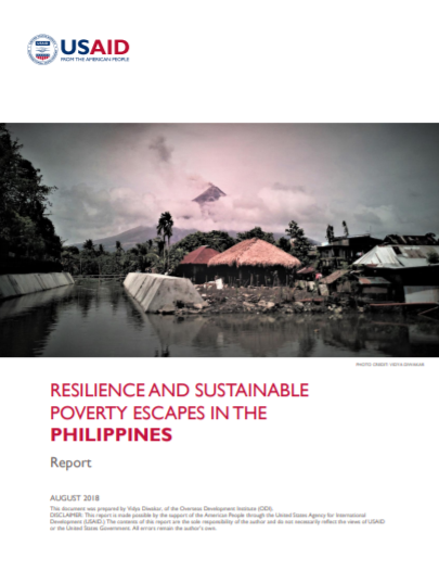Understanding and supporting sustained pathways out of extreme poverty and deprivation: Philippines National Report