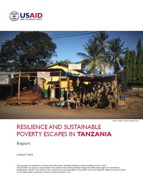 Understanding and supporting sustained pathways out of extreme poverty and deprivation: Tanzania National Report