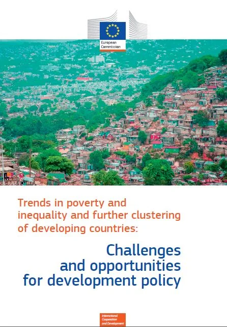 Trends in poverty and inequality and further clustering of developing countries