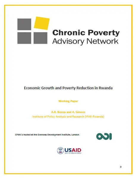 Economic Growth and Poverty Reduction in Rwanda