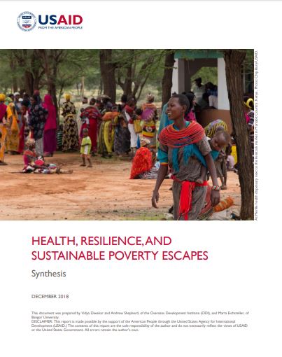 Health, Resilience and Sustainable Poverty Escapes - A Synthesis 