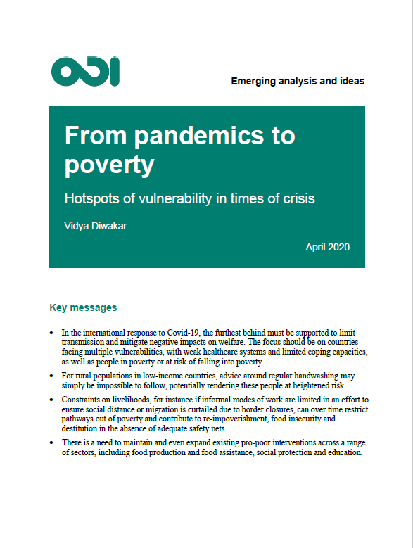 From pandemics to poverty: Hotspots of vulnerability in times of crisis