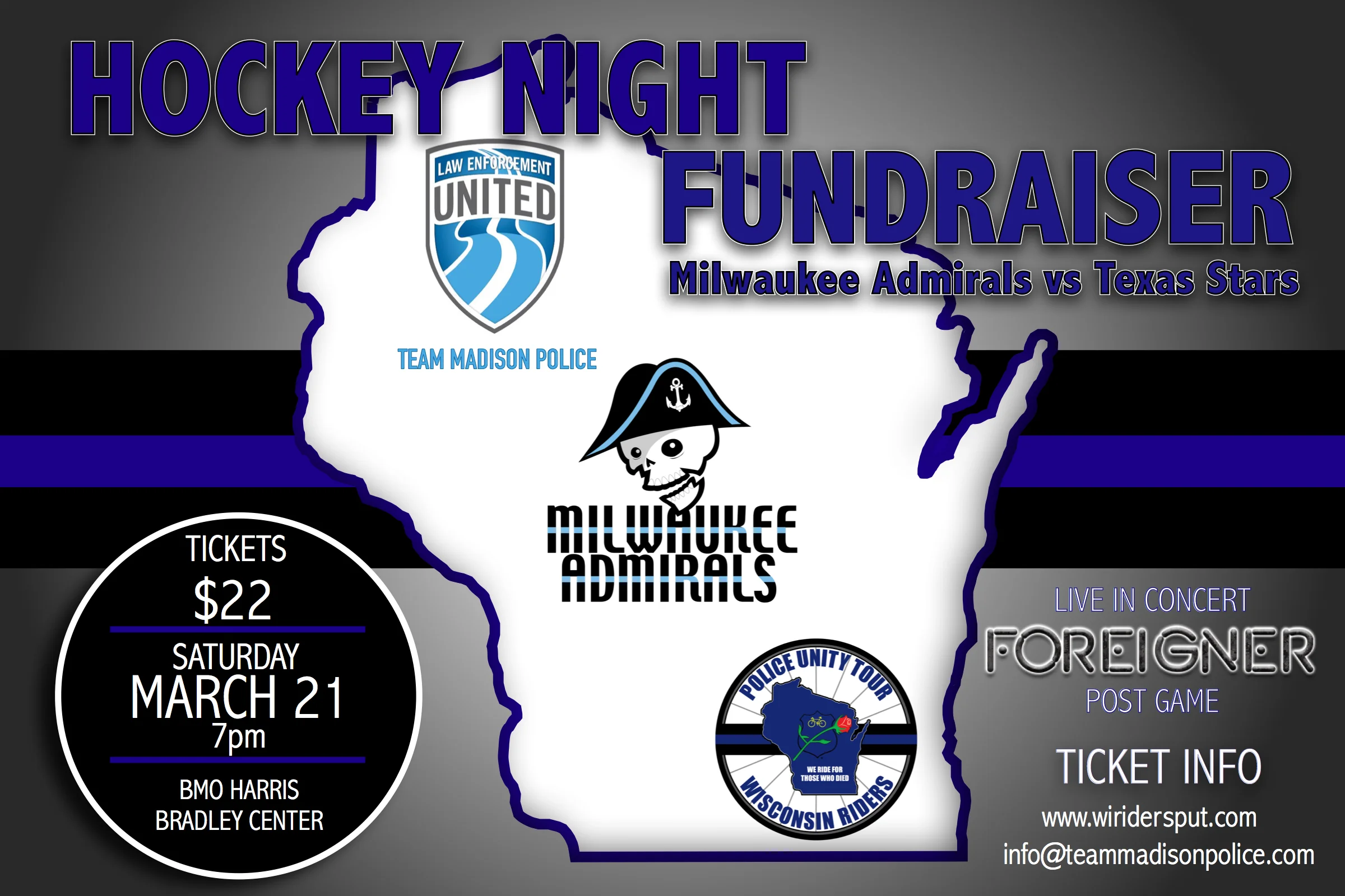 Events — Wisconsin Riders Police Unity Tour