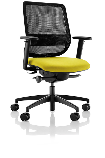 Combining maximum support and ergonomic excellence, the Lily mesh-back is an aesthetically striking task chair offering a superior level of comfort.